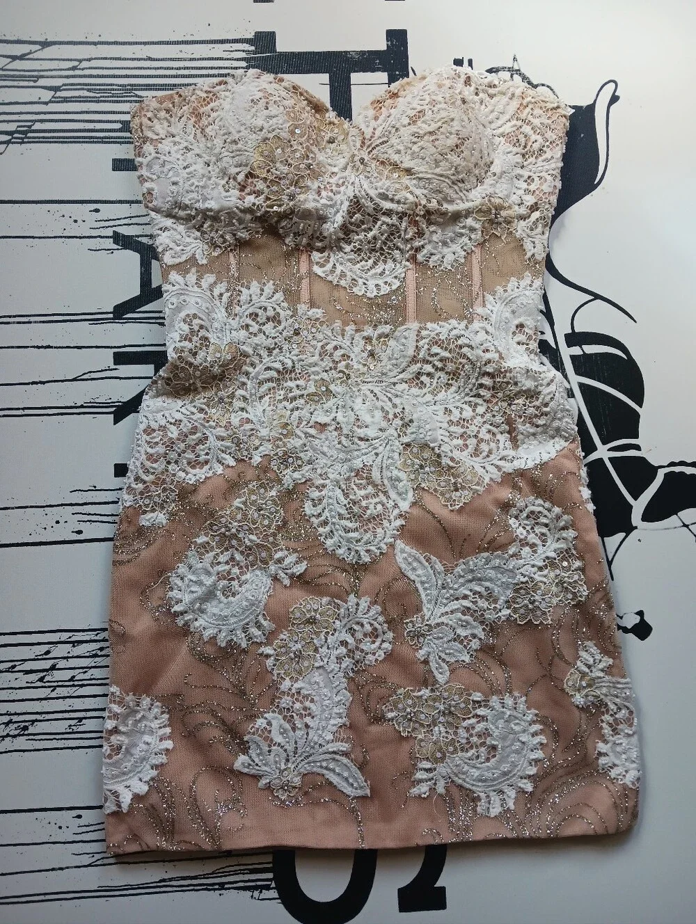 Jovani Mini Dress Size 2 - Picture 1 of 7